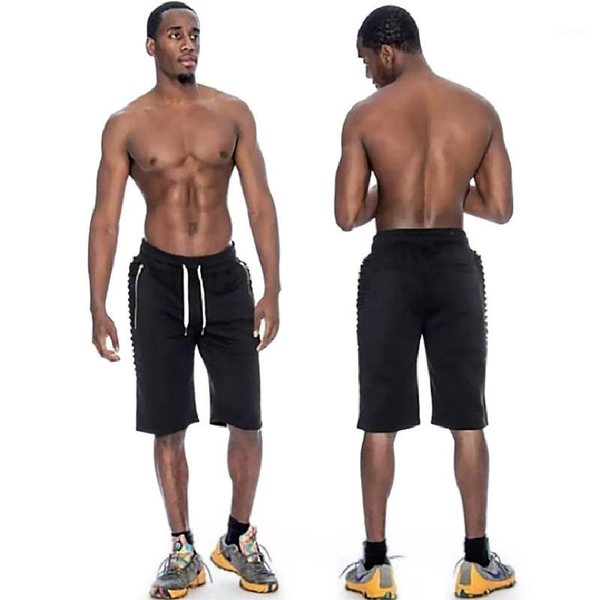 

men's shorts 2021 summer casual running fitness gym training sports quick-drying beach, White;black