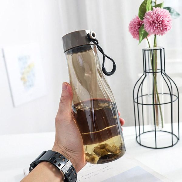 

water bottle ly sports plastic kettle twisted irregular with carrying ring large capacity outdoor hiking camping trip