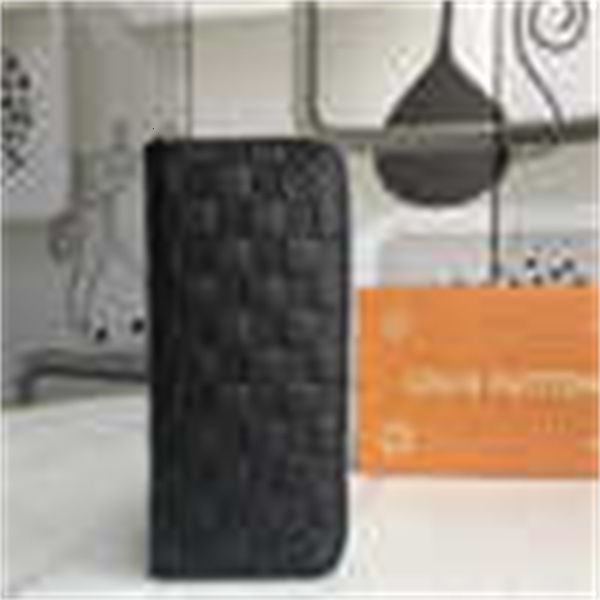 

purse luxury m63095 fashionable zipper wallet leather long wallets chain wallet pouches key card holders cases brand clutch designer, Black;red