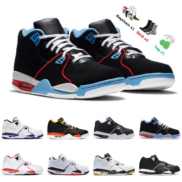 

2022 with socks flight 89 men basketball shoes airs 4 4s court purple raygun black white oreo rucker park true blue 4s 89s mens sports sneak, White;red