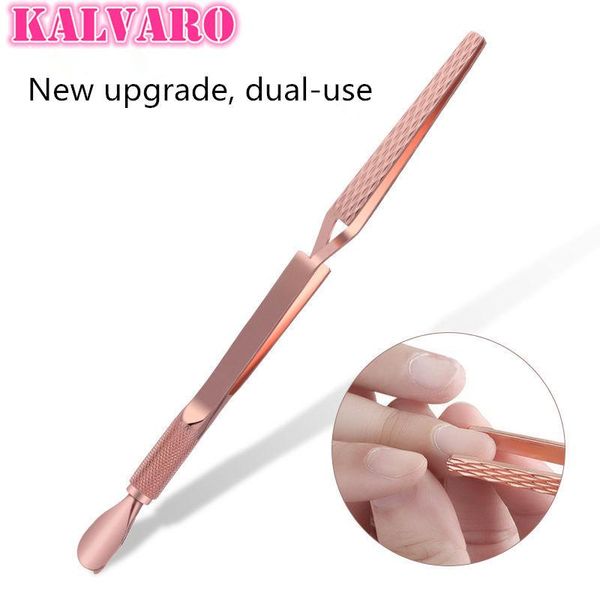 

nail art kits shaping rose gold stainless steel multi-function clip tip manicure tool uv gel acrylic x curve nipper pick rhinestone