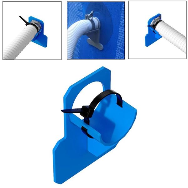

pool & accessories 1 pc swimming pipe holder water hose support bracket 30-38mm for intex above ground mount