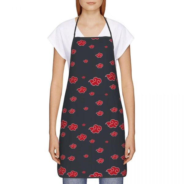 

aprons akatsuki (12) kitchen oil resistant wreath anime manga apron women man for restaurants 72*52cm