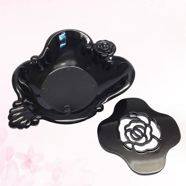 

soap dishes black dispenser dish case holder container box for bathroom travel carry