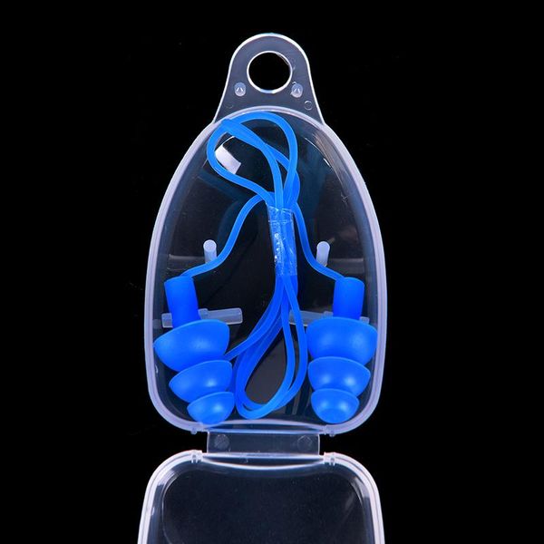 

outdoor gadgets 8 colors universal soft silicone swimming ear plugs earplugs pool accessories water sports swim plug 1pair