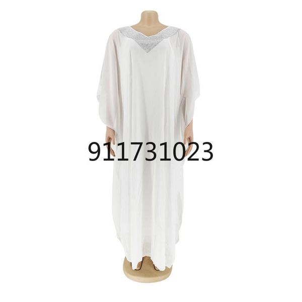 

ethnic clothing two pieces dashiki african dresses for women 2021 africa chiffon summer dress inner wear outfit diamond solid cover, Red