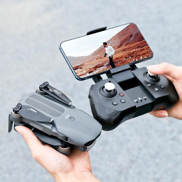 

drone 6k dual hd camera professional aerial pography brushless motor foldable quadcopter toy drones