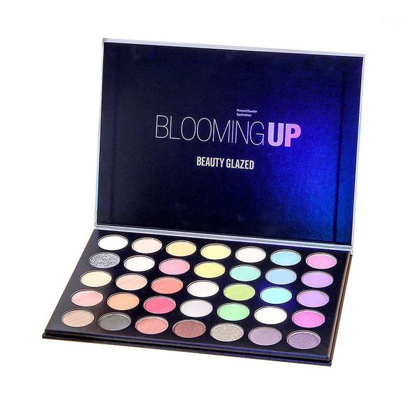

sale 35 colors eye shadow palette gold butter bronzer highlighter eyes makeup shimmer brighten powder cosmetic tslm11