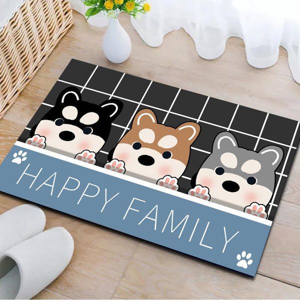 

carpets cartoon door mat non-slip carpet soft animal cute home bathroom balcony doorway hallway bedroom absorbent doormat