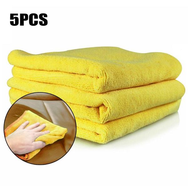 

car sponge rag towel waxing yellow cleaner multi-function vehicle 300gsm 40 x 40cm