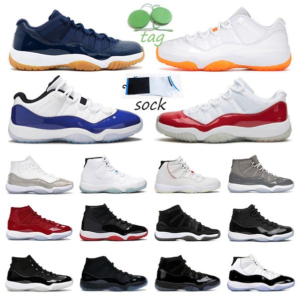

jumpman 11s men basketball shoes 11 mens cool grey bred navy gum 25th anniversary win like 96 trainer sport sneakers