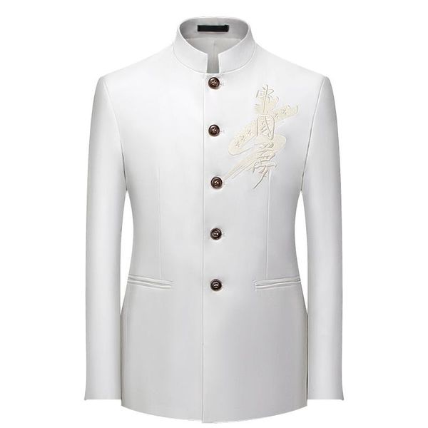 

groom's tuxedo ternos classic latest blazer men's dress clothing coat design wedding male men working elegant jackets suits & blaz, White;black