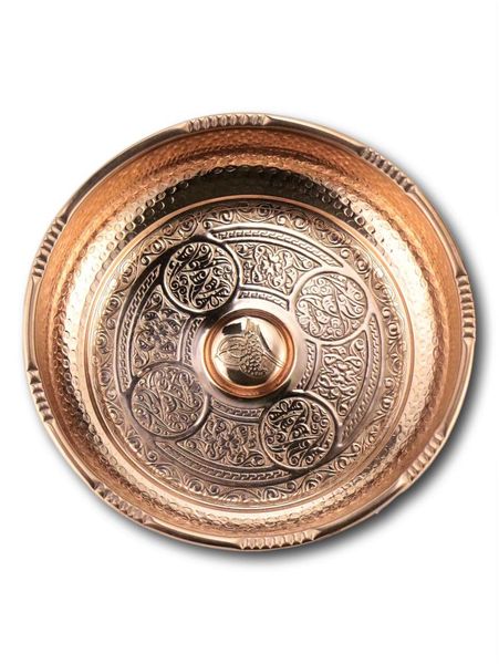 

special luxury copper bathroom jacuzzi tub hammam bath shower bowl hand made processing authentic design ottoman water cold accessory set