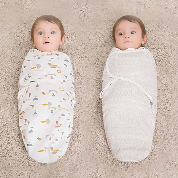 

sleeping bags babies born baby cocoon swaddle wrap envelope 100%cotton 0-3 months blanket swaddling sleepsack