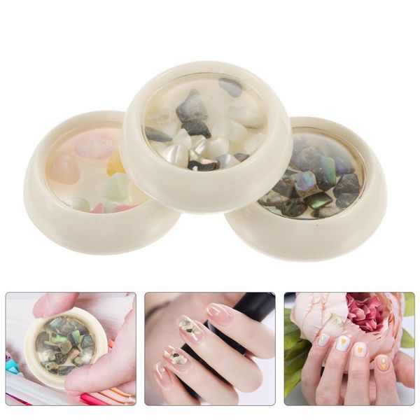 

3pcs/a set fashion diy manicure decoration nail art decorations for, Silver;gold