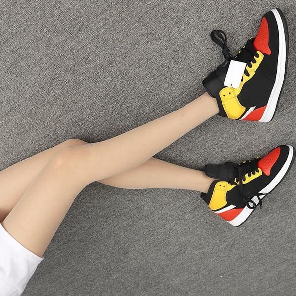 

sale 1 mid black amarillo team orange (gs) golf shoes tennis mens designer trainers