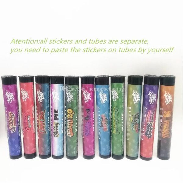 

2021 jungle boys tube preroll cookies lemonnade runty plastic tubes, Silver