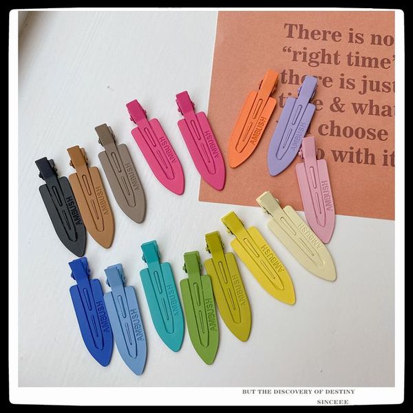 

hair clips & barrettes amb color surfboard seamless hairpin accessory clip headdress girls women side summer accessories fashion jewelry, Golden;silver