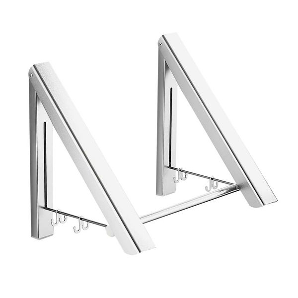 

hangers & racks portable wall mounted clothe hanger storage rack window punch-laundry drying foldable&retractable small hanging buckle