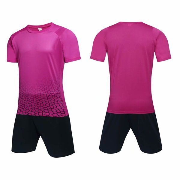 

size xs-xl personalized team wine red blank mens soccer jersey uniform custom shirts with shorts-printed design name & number for men kids y, Black