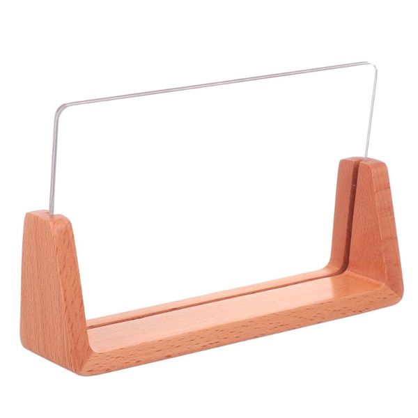 

frames u-shaped acrylic po frame stand wood holder home party decoration