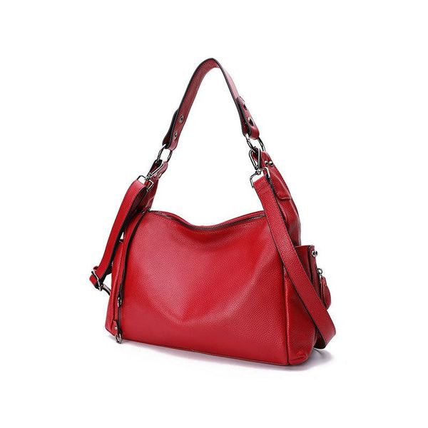 

evening bags women's handbags cross shoulder bag for women genuine leather red