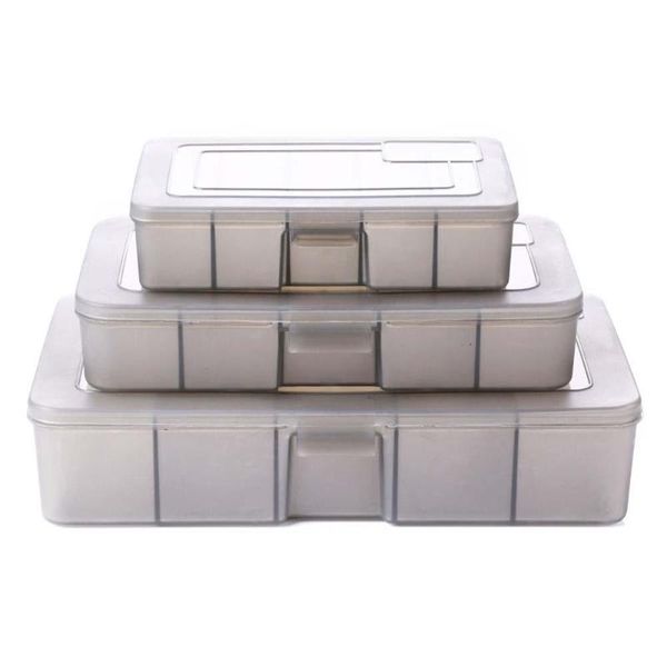 

fishing accessories 5 compartment tool tackle sorting box bait lure hooks storage case organizer z65