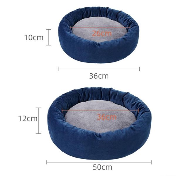 

cat beds & furniture dropship super soft dog bed mat house round cushion improved sleep pet sleeping accessories