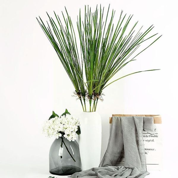 

decorative flowers & wreaths 45cm plastic artificial onion straw bundle plant branches potted material garden balcony decoration wall home l