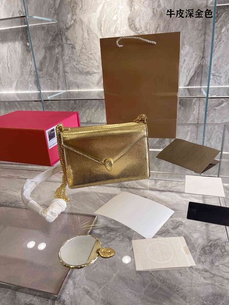 

baojia's new metal snakehead gold absorbing bag