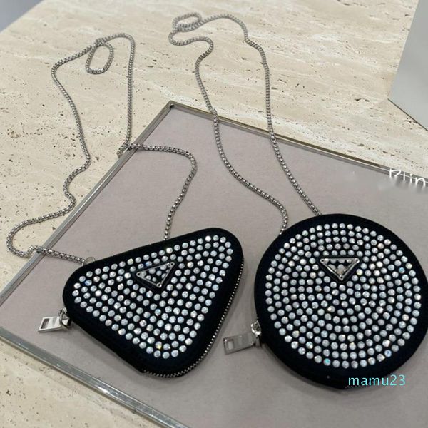 

designers luxurys bags handbags mini puta gift box high version bright full drill chain zero wallet zi p zhouzhoubao123 woman bucket bag