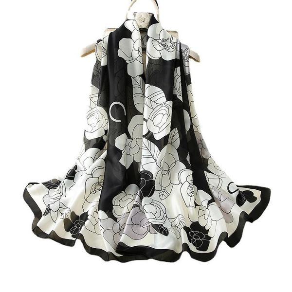 

scarves 180*90cm colorful printed scarf ladies outdoor sunscreen shawls beach long elegant luxury muslim shawl wrap four seasons women, Blue;gray