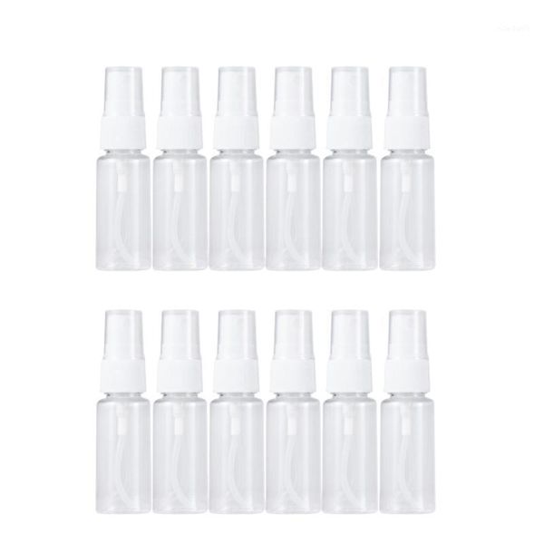 

storage bottles & jars 12pcs empty spray mini plastic sprayer portable makeup sprayers alcohol subpackaging containers 50ml