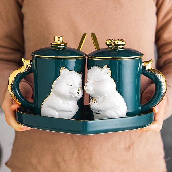

mugs nordic mug ins ceramic cup with spoon simple tea gift couple i luxury coffee