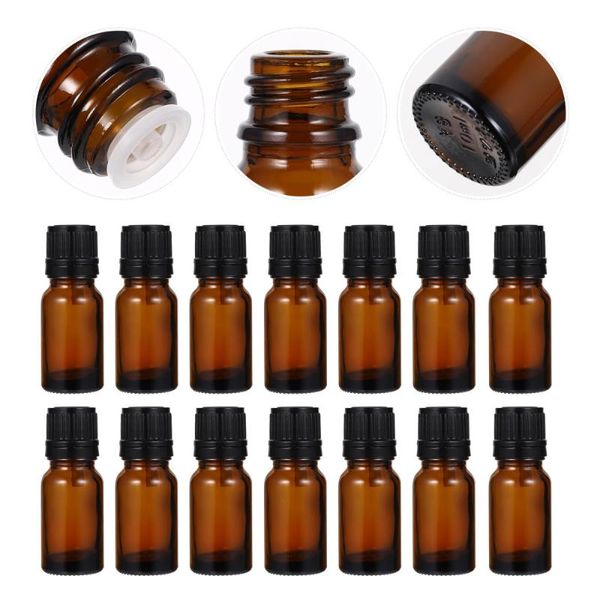 

storage bottles & jars 24pcs essential oil portable travel subpackaging