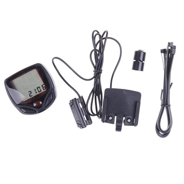 

bike computers 1set 2021 waterproof digital lcd computer cycle bicycle speedometer odometer