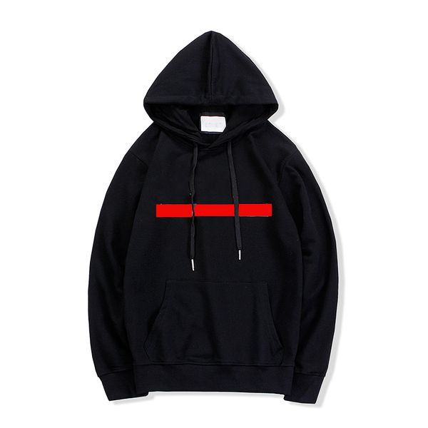 

men designer sweaters hoodie long sleeve fashion autumn spring luxury clothing letter embroidery pullover sweater coat, Black
