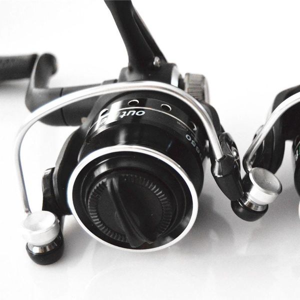 

baitcasting reels bd500/650 mini fishing line wheel palm upgrade version folding rocker spinning wheels reel y4ub
