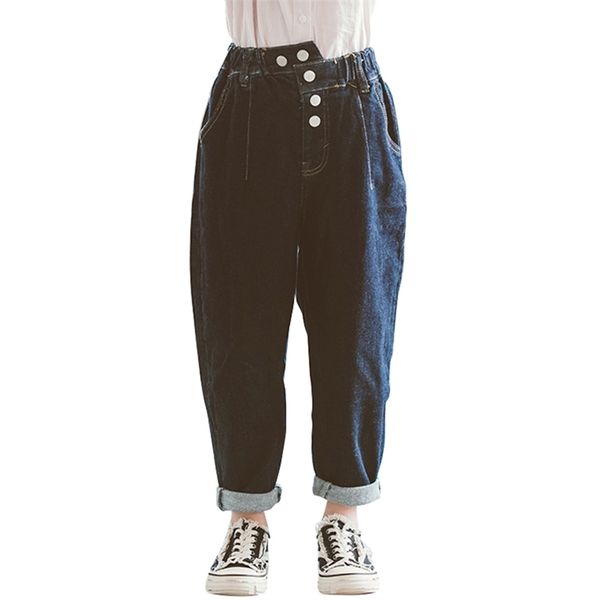 

jeans for girls high waist girl kids casual style denim trousers children spring autumn clothes 6 8 10 12 14 210528, Blue