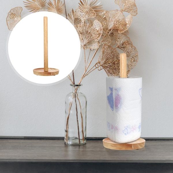 

toilet paper holders 1pc wood roll stand creative tissue reserve holder