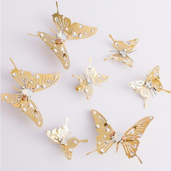 

5pcs hair clips hollow barrettes bobby accessories for - size1