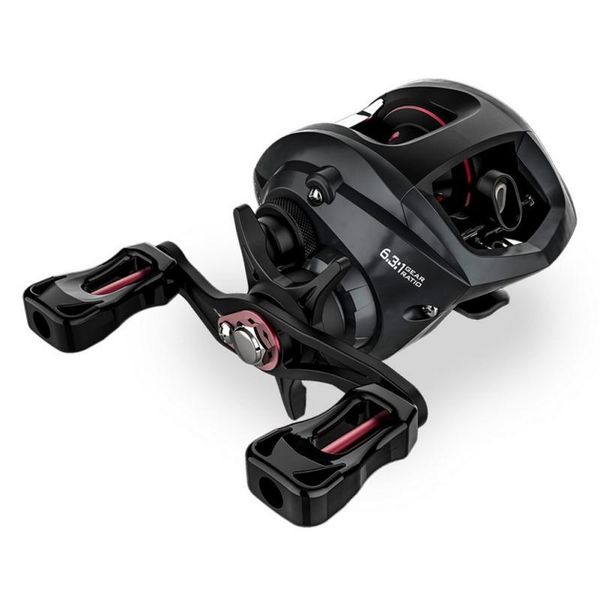 

baitcasting reels dual brake reel fishing gear water drop wheel right / left hand bait casting lure