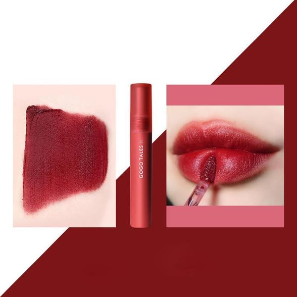 

lip gloss matte lipstick waterproof long lasting nude moisturizing red tint beauty cosmetic