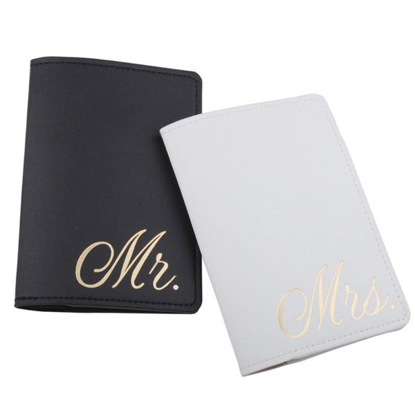 

card holders bride groom married wedding honeymoon passport cover holder case organizer id travel protector m68c, Brown;gray