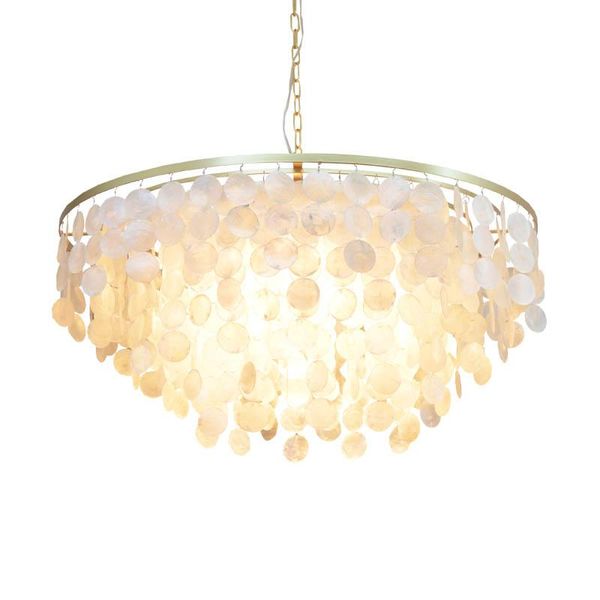 

modern minimalist european living room american nordic ceiling lamp shell bedroom dining table study lights
