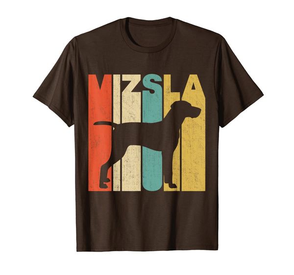 

vintage retro vizsla silhouette t-shirt, White;black