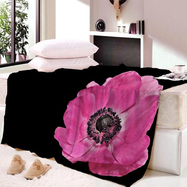 

blankets flower rose fleece blanket for boys girls golden yellow plush throw couch bed and living room bloom