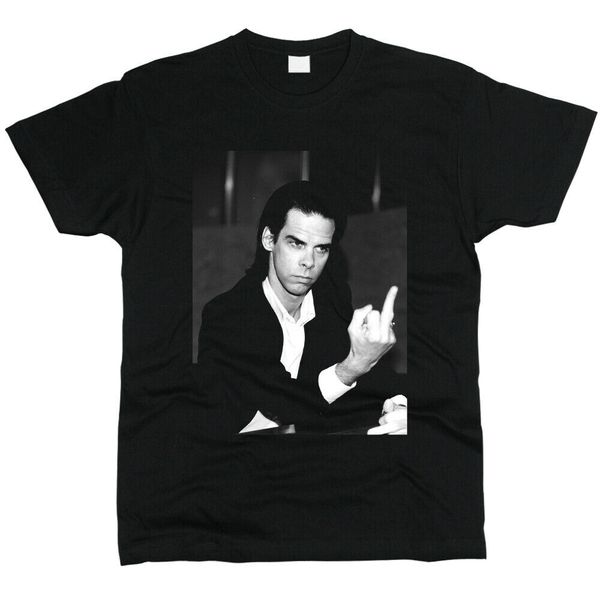 

nick cave men t-shirt, White;black