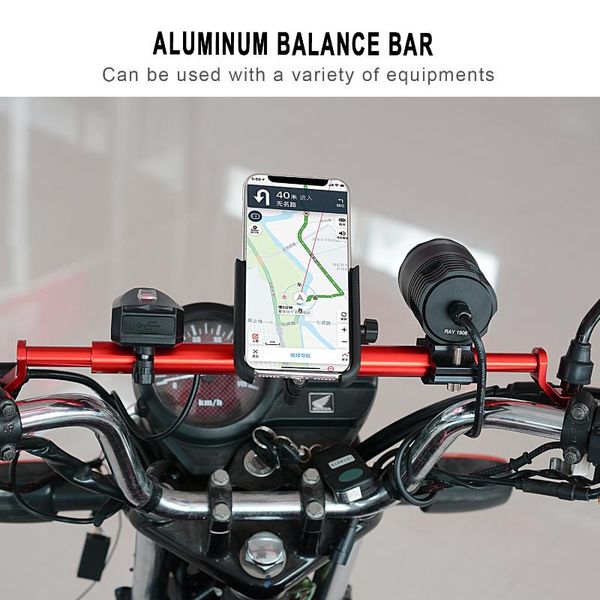 

handlebars motorcycle balance bar universal adjustable aluminum alloy strength levers handlebar balances cross 1pc