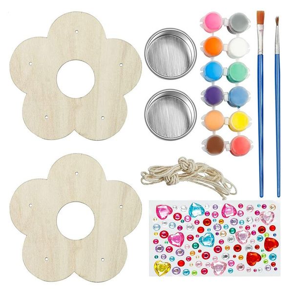 

other bird supplies kids arts and crafts feeders for outside, diy wooden paint kits outdoor toys boys girls age 3-5 4-8 8-12